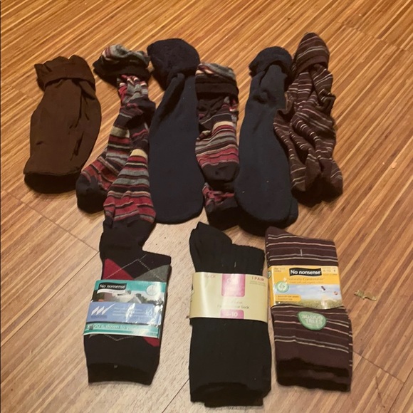 Bobbie Brooks Accessories - 9 pairs of BOGO socks and knee highs
